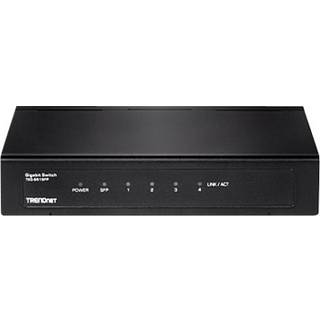 TRENDnet TEG-S51SFP 4-Port Gigabit Switch with SFP Slot