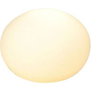 Aneta Globus Ø18 hvid bordlampe