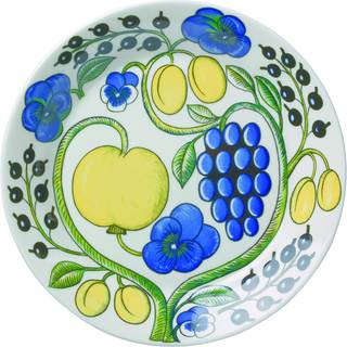 Arabia Paratiisi Tallerken 26 Cm - Middagstallerkner Porcelæn Sort - 1005398