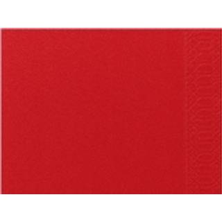 Duni servietter 1-lags 33x33 cm rød