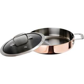 Sautergryde med glaslåg 26 cm