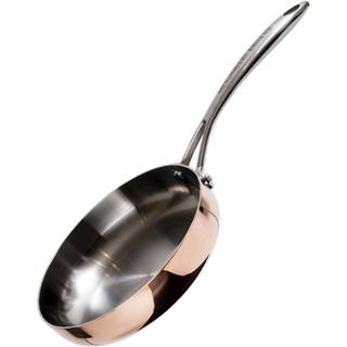 Kobber stegepande, 20 cm