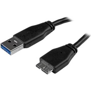 StarTech.com Slim SuperSpeed USB 3.0 A to Micro B Cable