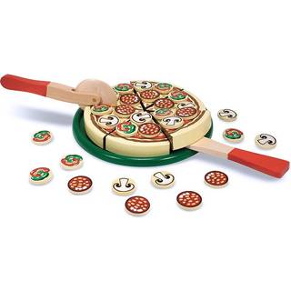 Melissa & Doug - Pizza legemad i træ