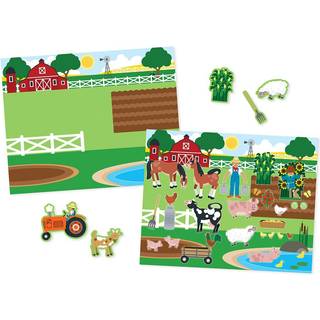 Klistermærkebog Min by - genanvendelige klistermærker fra Melissa & Doug