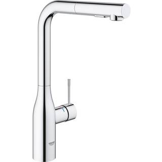 Grohe Essence blandingsbatteri med L-tud og udtræk (krom)