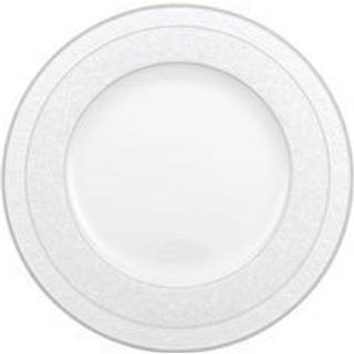 Villeroy & Boch Gray Pearl Tallerken Flad 27cm - Middagstallerkner Porcelæn Hvid - 1043922630