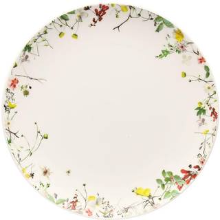 Rosenthal Brillance Fleurs Sauvages Tallerken 21 Cm - Middagstallerkner Benporcelæn Hvid - 10530-405101-10221