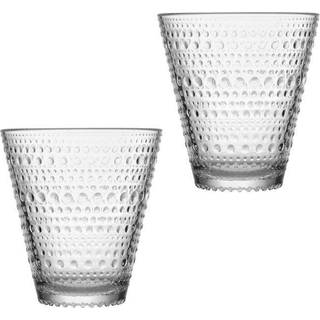 Iittala Kastehelmi glas 30 cl 2 stk aqua