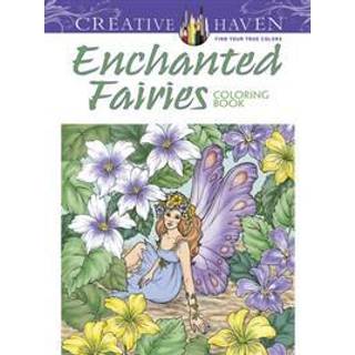 Creative Haven Enchanted Fairies Coloring Book
