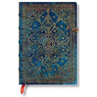 Azure (Equinoxe) Midi Lined Hardcover Journal (Clasp Closure)