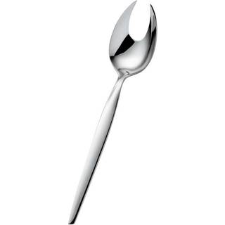 Gense Twist Serveringsgaffel - Blankt stål - 22cm