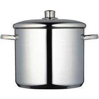 Gryde med låg 11 liter, rustfrit stål