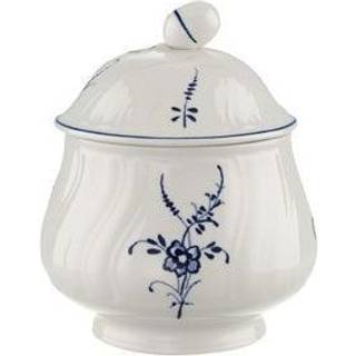 Villeroy & Boch Old Luxembourg Sukkerskål Med Låg 6 Pers. 0,25l - Sukkerskåle Porcelæn Hvid - 1023410930