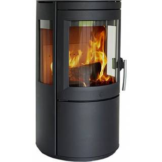 Varde Cardiff Stål Sort Lav Model Med Sideglas