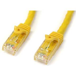 StarTech.com 3m CAT6 Cable - Black Snagless CAT 6 Wire - 100W RJ45 UTP 650MHz Category 6 Network Patch Cord UL/TIA (N6PATC3MBK) CAT 6 Ikke afskærmet parsnoet (UTP) 3m Patchkabel Sort --> På fjernlager, levevering hos dig 31-10-2026