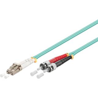 MicroConnect LC-ST Multimode duplex OM3 optisk kabel | 3,00 meter | PRIS-MATCH