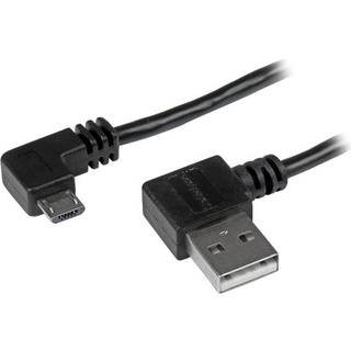 StarTech.com Micro-USB Cable with Right-Angled Connectors - M/M - USB cable - 1 m