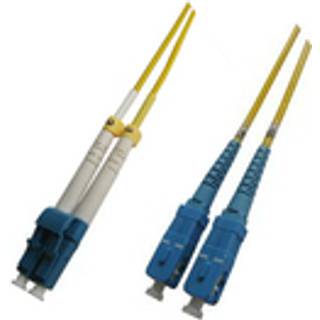 MicroConnect LC-SC duplex OS2 optisk kabel | 10 meter | PRIS-MATCH