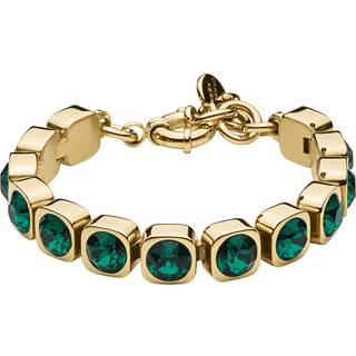 DYRBERG/KERN CONIAN ARMBÅND 341377 (Gold, Green, ONESIZE)