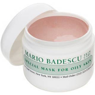 Mario Badescu Special Maske til fedtet hud Ler Ansigtsmaske Hudpleje Ideel til fedtet eller flsom hud Olieabsorberende Bentonit Kaolin og Magnes