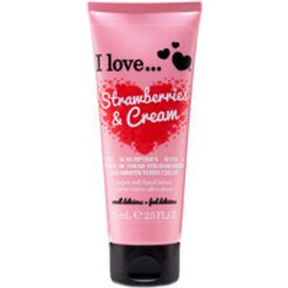 I Love Strawberries & Cream Håndcreme 75 ml - 75 ml