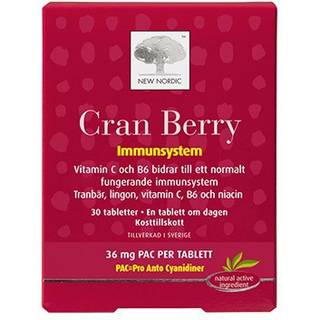 New Nordic Cran Berry - 30 Tabletter