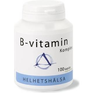 Helhetshälsa B-Vitamin Kompleks, 100 kapsler