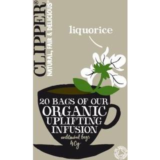 Clipper Lakridsrod Te Ø - 20 breve