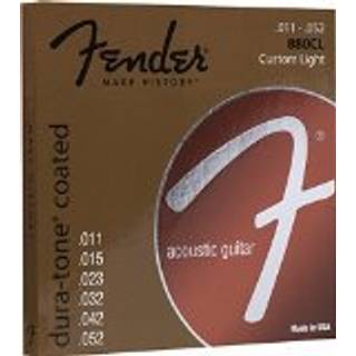 Fender Dura-Tone Coated 80/20 Bronze akustiske guitarstrenge 880CL .011-.052