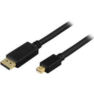 Displayport til Mini Displayport monitorkabel | Hvid | 2,00 meter | PRIS-MATCH