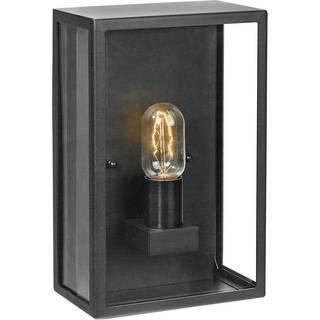 Norlys Lofoten Sort Klar, E27 IP44 57W - Udendørslampe