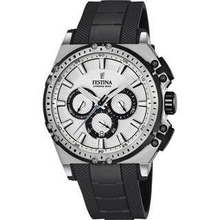 Festina F16970-1 Sport Sølvfarvet/Gummi Ø44 mm
