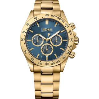 HUGO BOSS Ikon Chronograph Gold Blue Herreur HB1513340