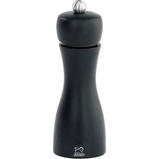 Peugeot Tahiti Salzmühle 15 cm Buchenholz mattweiß - Stahlmahlwerk - Schwarz