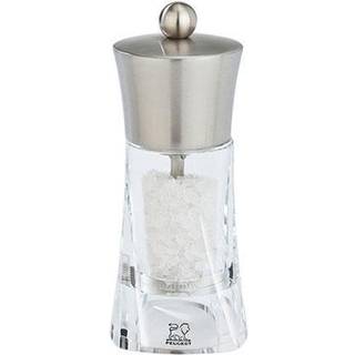 Peugeot Ouessant Salzmühle 14 cm Acryl - Stahlmahlwerk - Silber,Transparent