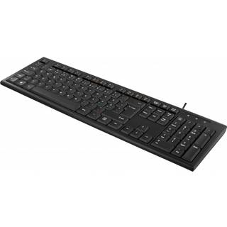 Deltaco Tastatur nordisk layout USB 1.1m kabel. - Tastatur - Nordisk - Sort