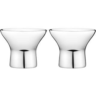Georg Jensen Alfredo æggebæger 2 stk 5 cm