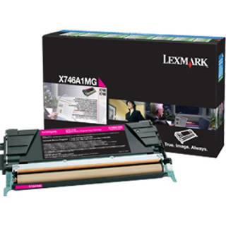 Lexmark X746A1MG - Magenta toner - Lasertoner Magenta