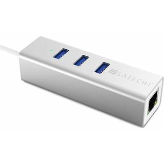 Satechi 2-i-1 USB 3.0 HUB/Ethernet Port