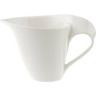 Villeroy & Boch New Wave Flødekande 6 Pers. 0,20l - Mælkekander Hvid - 1025250780