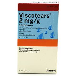 Viscotears øjendråber (GEL) 30 * 0,6 ml