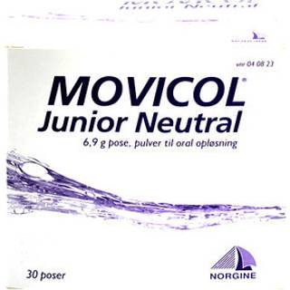 Movicol junior breve til oral opløsning 30 stk