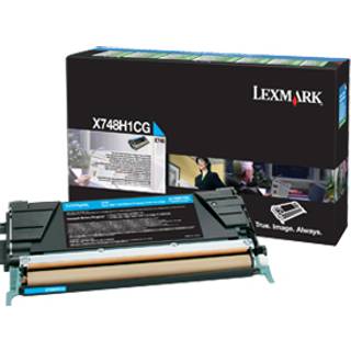 Lexmark Tonerkassette cyan 10.000 sider X748H1CG