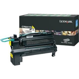 kompatibel toner til lexmark c792a1yg gul til c792 c792de c792dhe c792dte c792e x792 x792de x792dte
