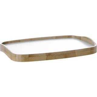 Stelton Emma bambus bakke hvid 43x30 cm