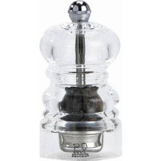 Peugeot Nancy Pfeffermühle 9 cm Acryl - Stahlmahlwerk - Transparent