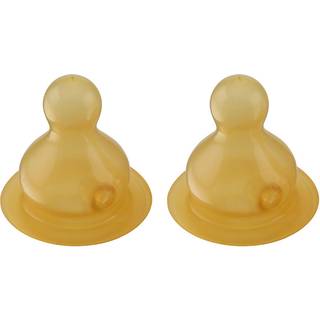 Hevea flaskesutter langsomt flow (2 pak)