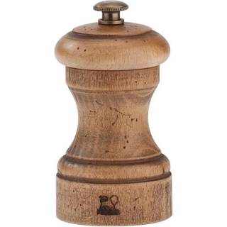 Peugeot Bistro Salzmühle 10 cm Buchenholz Antique - Stahlmahlwerk - Braun