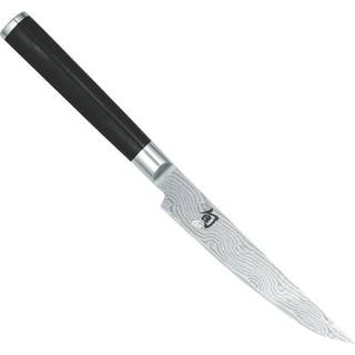 KAI Shun Classic Steakmesser 12 cm - Damaststahl - Griff Pakkaholz - Schwarz,Silber